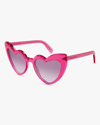 Saint Laurent Sl 181 Loulou Sunglasses In Pink
