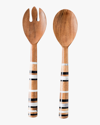Juliska Stonewood Stripe 2-piece Salad Serving Set