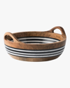 Juliska Stonewood Stripe Round Serving Bowl