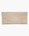 Judith Leiber Envelope Crystal Clutch In Champagne Prosecco