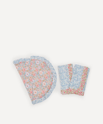 Coco & Wolf Danjo, Mitsi Valeria And Meadow Song Frill Table Set In Multicoloured