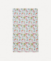 By Hope Tulip Fields Linen Tablecloth In Soft Blue
