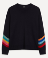 Ps By Paul Smith Knitted Crew-neck Jumper In Dark Navy