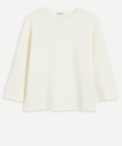 Max Mara Bacio Sweater In White