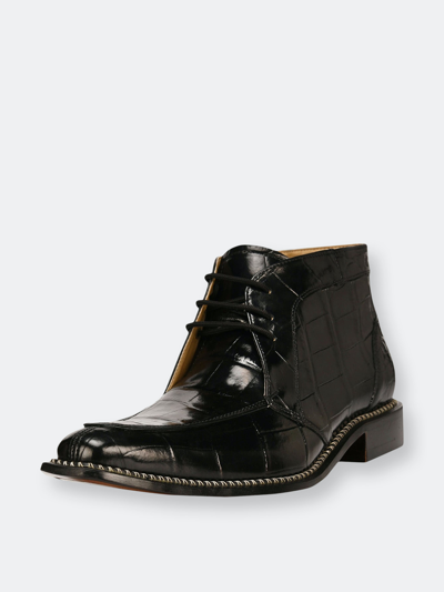 Libertyzeno Liam Man Made Lace-up Boots In Black