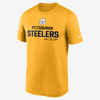 Nike Dri-fit Community Legend Men's T-shirt In Yellow