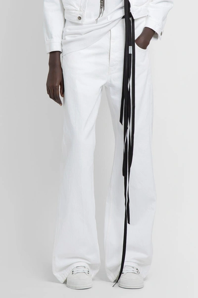 Ann Demeulemeester Kristel Mid-rise Wide-leg Jeans In Multi-colored