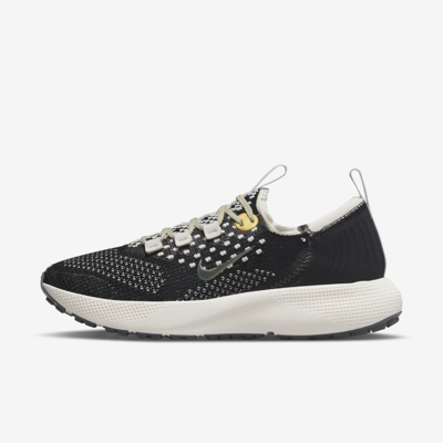 Nike Escape Run Flyknit Women's Road Running Shoes In Black