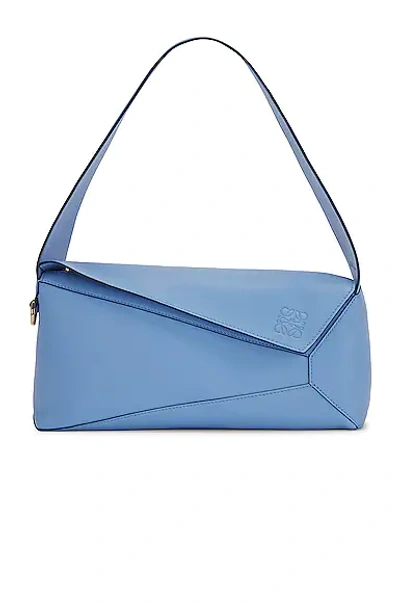 Loewe Puzzle Hobo Bag In Celestine Blue | ModeSens