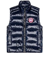 Canada Goose Crofton Nylon Down Vest In Atlantic Navy