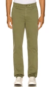 Rag & Bone Fit 2 Slim-fit Garment-dyed Stretch-cotton Twill Chinos In Green