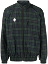 UNDERCOVER CHECK-PATTERN BOMBER JACKET