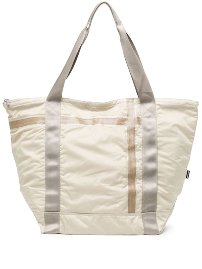 A-cold-wall* Logo Patch Tote Bag In Brown