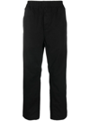 Carhartt Wip Flint Cotton Twill Trousers In Black