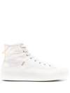 ADIDAS ORIGINALS LACE-UP HIGH-TOP SNEAKERS