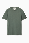 Cos Regular-fit T-shirt In Green