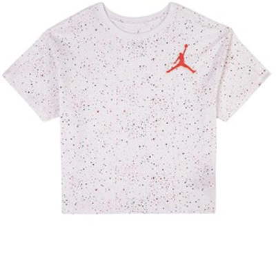 Air Jordan Kids' Branded T-shirt White