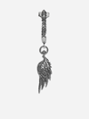 Emanuele Bicocchi Wing-pendant Silver Single Earring