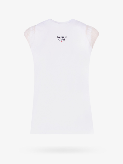 Dsquared2 Slogan Print T-shirt In White