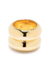 UNCOMMON MATTERS BREVE DOUBLE-BAND RING