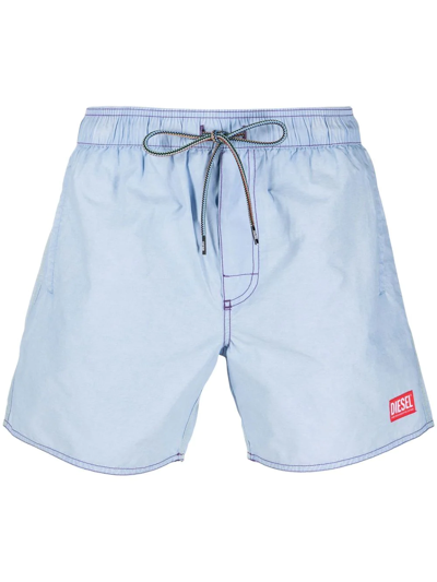 Diesel Bmbx-waykeeki-we Swim Shorts In Blue