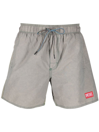 Diesel Bmbx-waykeeki-we Swim Shorts In Grey