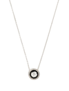 SELIM MOUZANNAR 18KT WHITE GOLD MINA DIAMOND NECKLACE