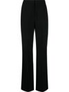 Pinko Pressed-crease Tailored Trousers In Black