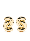 UNCOMMON MATTERS TROPOS DOUBLE-CURVE EARRINGS