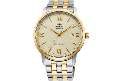 Orient Contemporary Automatic Champagne Dial Mens Watch Ra-ac0f08g10b In Two Tone  / Champagne / Gold Tone / Yellow