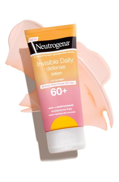 Neutrogena® Invisible Daily Defense Sunscreen Lotion Spf 60+