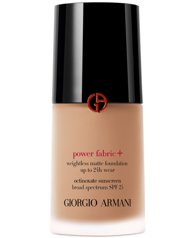 Giorgio Armani Armani Beauty Power Fabric + Liquid Foundation With Spf 25 In (medium To Tan With A Peach Undertone)