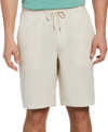 Cubavera Men's Linen Blend Pull-on Cargo Short In Silver Lining