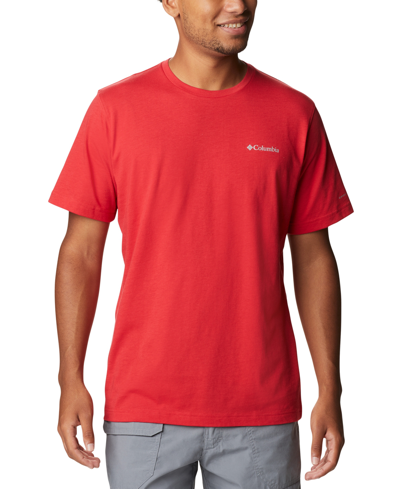 Columbia Men's Thistletown Hills T-shirt In Mountain Red
