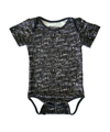 MIXED UP CLOTHING BABY BOYS AND GIRLS SHORT-SLEEVE THANK YOU PRINTED BODYSUIT