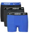 Nike Men's Dri-fit Essential Micro Boxer Briefs (3-pack) In Game Royal