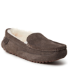 Dearfoams Fireside Melbourne Genuine Shearling Moccasin Slipper In Coffee Bean