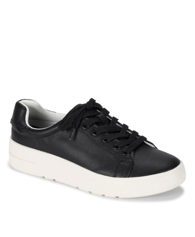 Baretraps Nishelle Casual Lace Up Sneakers In Black