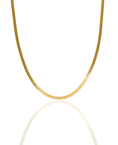 Oma The Label Women's Gidi 18k Gold Plated Brass 4mm Chain, 16" In Gold Tone