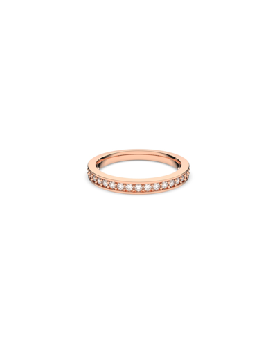 Swarovski Rare Rose Gold Tone Plated Ring In White