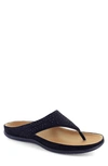Strive Ibiza Thong Sandal In Midnight Blue
