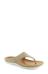 Strive Ibiza Thong Sandal In Stone