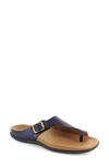 Strive Java Slide Sandal In Navy Metallic
