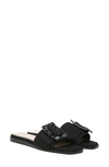 Sam Edelman Women's Inez Buckle Flat Sandals Women's Shoes In Black