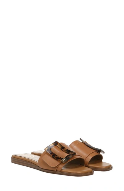 Sam Edelman Women's Inez Buckle Flat Sandals Women's Shoes In Light Brown
