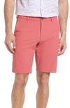 Tommy Bahama Chip Shot Islandzone Nylon Stretch Ripstop Straight Fit 8 Shorts In New Red Sail