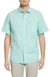 Tommy Bahama Nova Wave Silk-blend Shirt In Nocolor