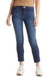 Wit & Wisdom 'ab'solution High Waist Ankle Skinny Jeans In Blua-blue Artisanal