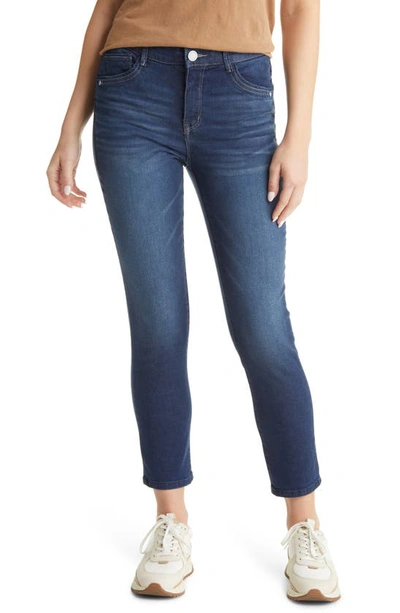 Wit & Wisdom 'ab'solution High Waist Ankle Skinny Jeans In Blua-blue Artisanal