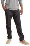 Marine Layer Slim Fit Saturday Pants In Asphalt